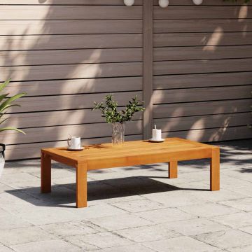 vidaXL Sodo stalas, 100x50x27cm, akacijos medienos masyvas