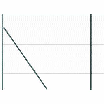 vidaXL Tvorelės stulpas Pilka 100 x 1,6 m (25 mm tinklelis)