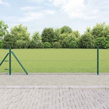 vidaXL Tvorelės stulpas Žalia 50 x 0,6 m (13 mm tinklas)