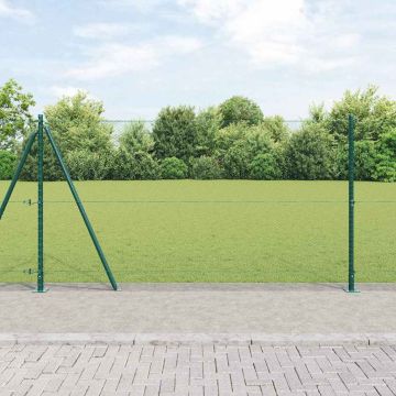 vidaXL Tvorelės stulpas Žalia 100 x 1,2 m (13 mm tinklas)