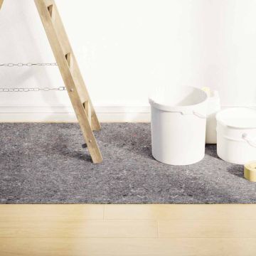 vidaXL Neslidžios dažytojo vilnos 2 vnt 25 m 280 g/m² Pilka