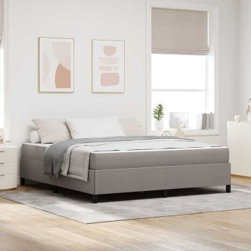 vidaXL Kiemas lova Taupe 180 x 200 cm audinys