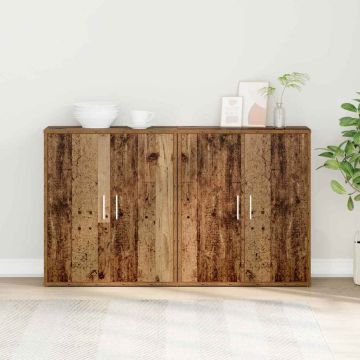 vidaXL Kabalas 2 pcs Senas medis 60 x 31 x 70 cm Apdirbta mediena