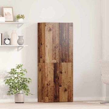 vidaXL Ofiso spinta Senas medis 70 x 32 x 77.5 cm Apdirbta mediena