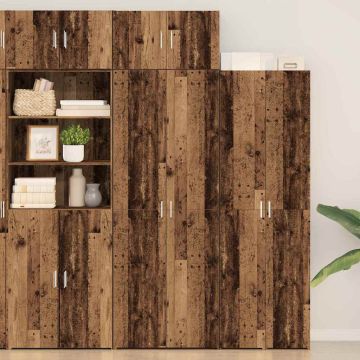 vidaXL Oppbevaringsskap 3 pcs Senas medis