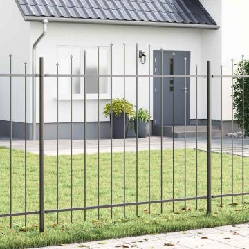 vidaXL Sodo tvora 5 pcs Pilka 170 x 190 cm