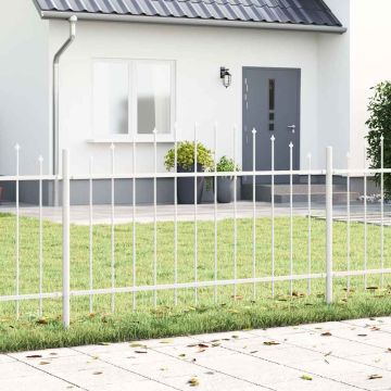 vidaXL Sodo tvora 3 pcs Balta 170 x 140 cm