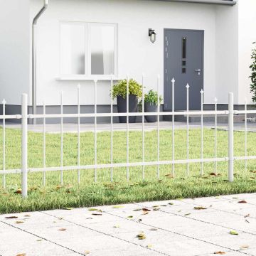 vidaXL Sodo tvora 7 pcs Balta 170 x 140 cm