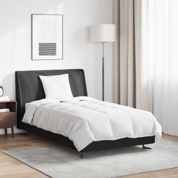 vidaXL Vasaros antklodė su pagalve 2 pcs Balta Plunksna