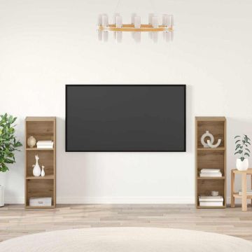 vidaXL TV spintelių komplektas 2 pcs Amatininkų ąžuolas