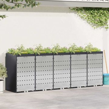 vidaXL Rato konteinerių laikymas 3 konteineriams 340 x 77.5 x 115.5 cm