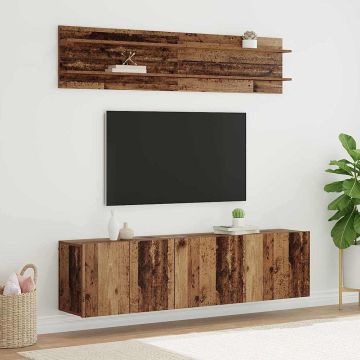 vidaXL TV vienetai 6 pcs Sena mediena Apdirbta mediena