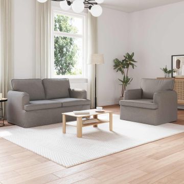vidaXL Sofos komplektas 2 pcs Tortora 144 x 80 x 85 cm audinys