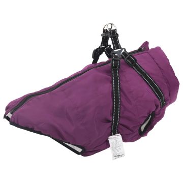 vidaXL Šuns Kailinis Violetinė L44 Fleece ir poliesteris