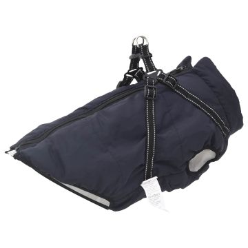 vidaXL Šuns Kailinis Jūrinė mėlyna 3XL Fleece ir poliesteris