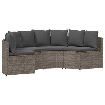 vidaXL Sofos komplektas 2 pcs Pilka