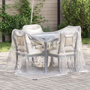 vidaXL Tent su kilpom Skaidrus 2 x 2 m Polietilenas
