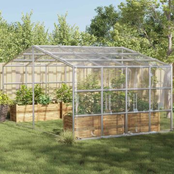 vidaXL Tent su kilpom Skaidrus 5 x 5 m Polietilenas